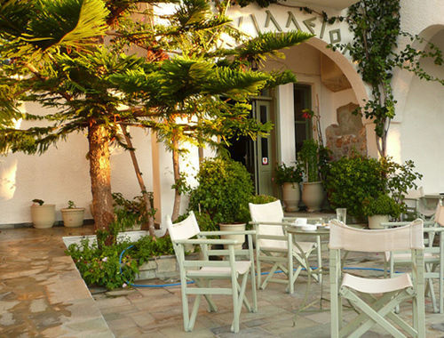 Axilleion Hotel Aspous Bagian luar foto