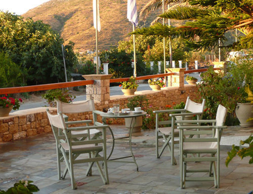 Axilleion Hotel Aspous Bagian luar foto